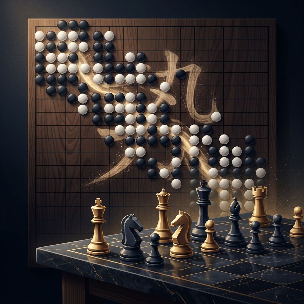 圍棋與西洋棋：從中美競爭談兩種戰略思維